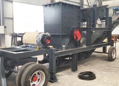 移動(dòng)箱式破碎車(chē)